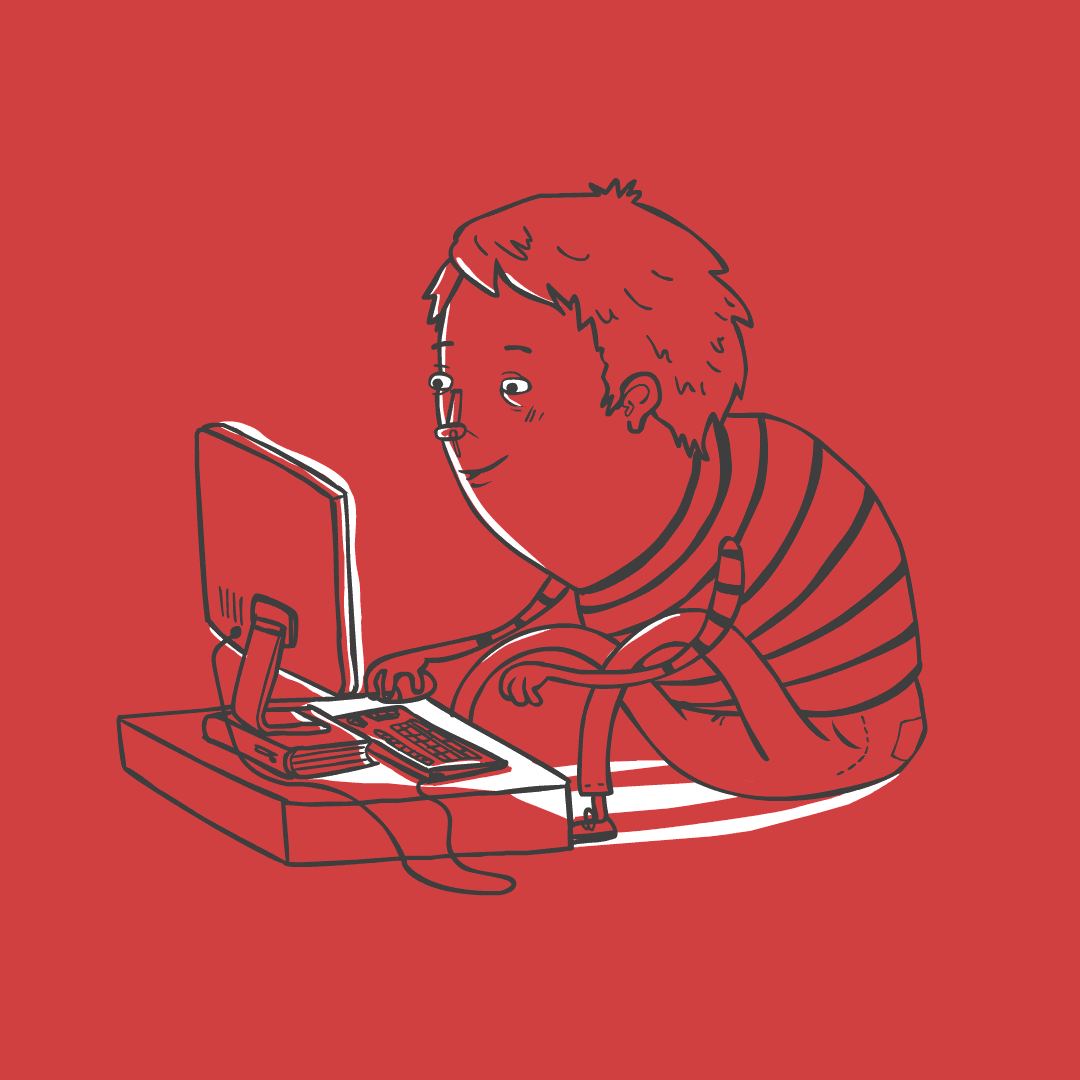 Typing Man