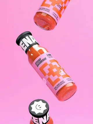 Sticky bbq branding