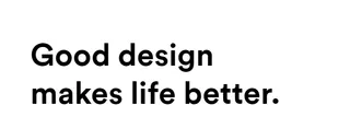 Good design